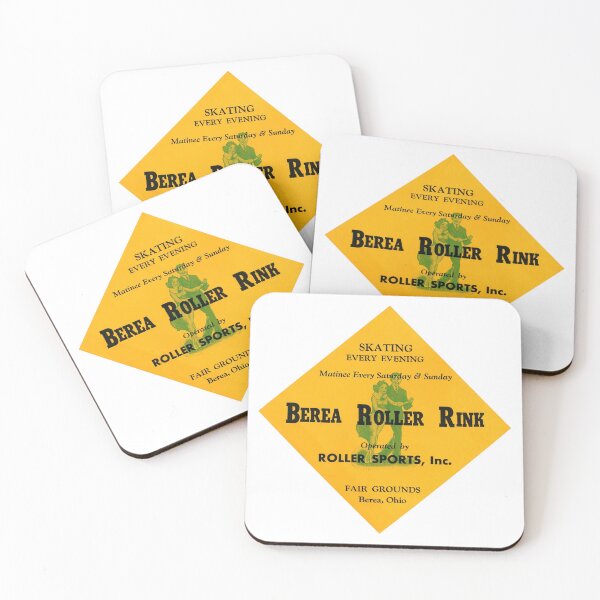 Item preview, Berea Roller Rink Berea Ohio Roller Skating Rink Sticker Decal Label designed and sold by tislord.