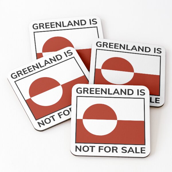 Item preview, Greenland is not for sale  designed and sold by Rachel the Artist .