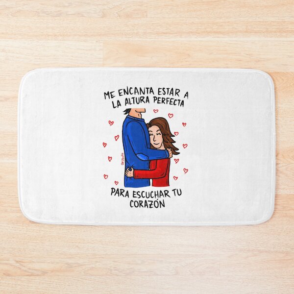 Item preview, Me encanta estar a la altura perfecta para escuchar tu corazón - I love being at the perfect height to hear your heart. designed and sold by Kztrozo.