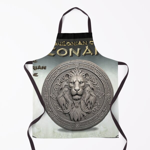 Item preview, An Aquilonian coin engraved with the image of Amra by Dimitrije Kebara designed and sold by Dimisbarbarian.