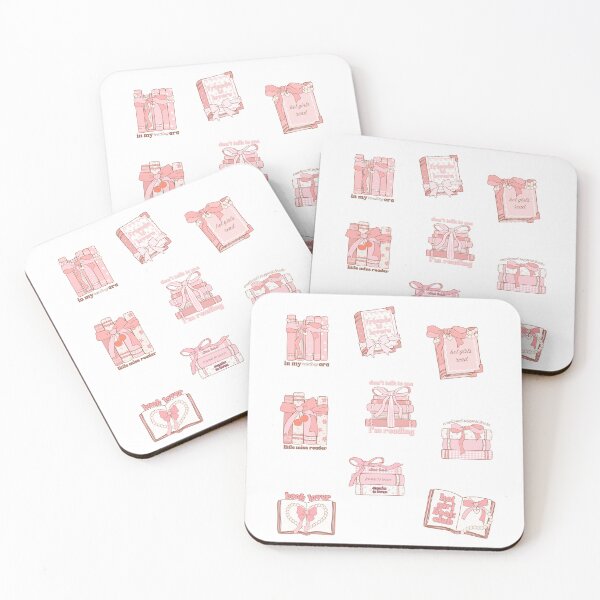 Item preview, aesthetic pink book collection designed and sold by takeruthtothelakes.