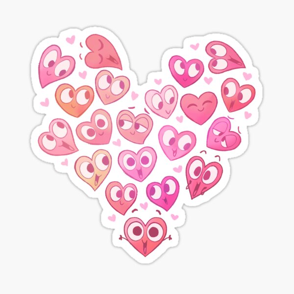In a Heartbeat - Shirley & Friends Sticker