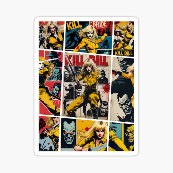 Artikelvorschau, Kill Bill fan art retro poster entworfen und verkauft von Ms. Bork.