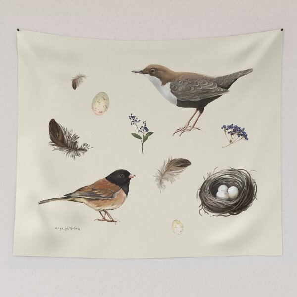 Item preview, Birds and Feathers  designed and sold by AnyaYasinska.