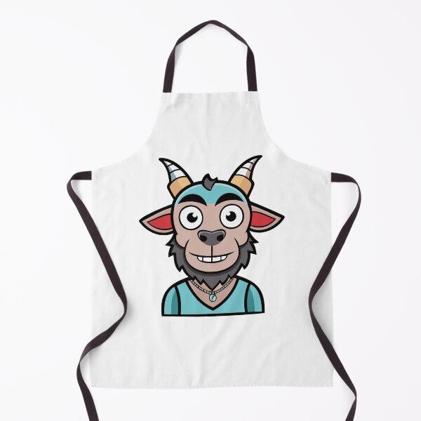 Item preview, Portrait of a cheerful bearded goat. designed and sold by GregorySmithRed.