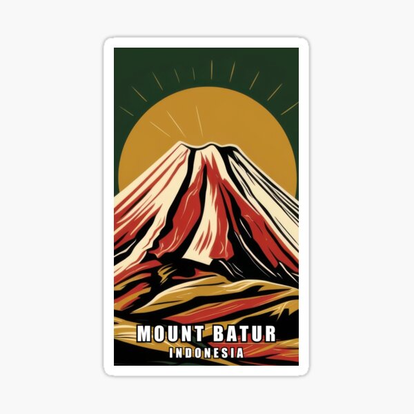Item preview, Mount Batur - Indonesia designed and sold by Linbo Shop.