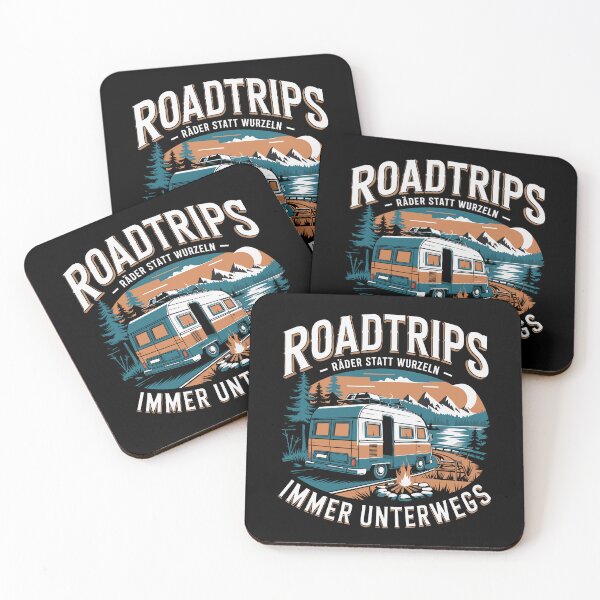Item preview, Roadtrips - Wheels instead of Roots Camping Van Design designed and sold by Mkx8.