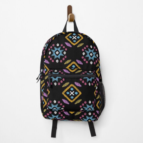 Item preview, Seamless geometrical vector pattern, satin stitch embroidery designed and sold by Familyshmot.