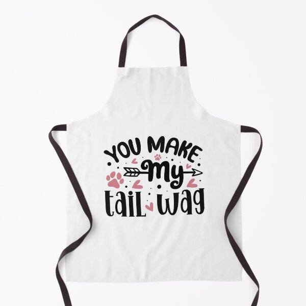 Item preview, You Make My Tail Wag – Cute Dog Valentine designed and sold by CleanDecor.