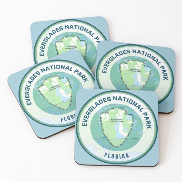 Item preview, Souvenir Map - Everglades National Park designed and sold by Willz Designz.