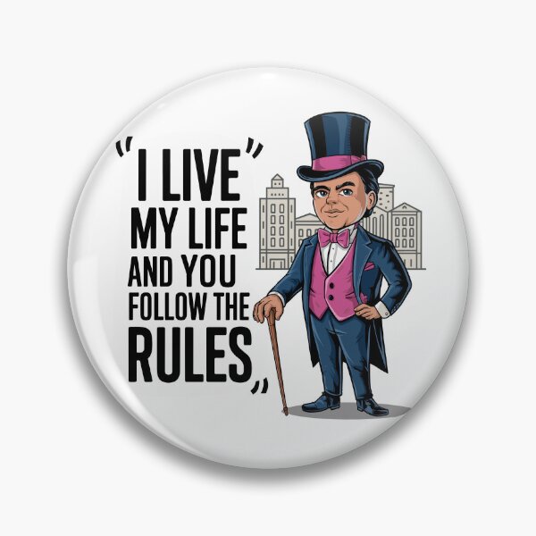 Item preview, I live my life and you follow the rules designed and sold by Mkx8.