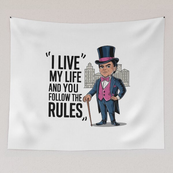 Item preview, I live my life and you follow the rules designed and sold by Mkx8.