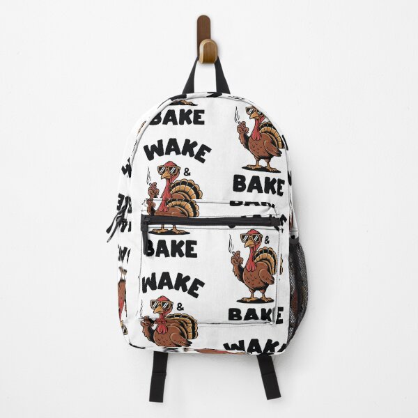 Item preview, Wake & Bake Turkey - Funny Thanksgiving Stoner Design designed and sold by Cannaxes Studio.