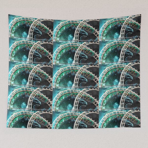 Item preview, Sea Serpent Rollercoaster @ Morey's Piers Wildwood New Jersey, Custom Image designed and sold by coasterjamin24.
