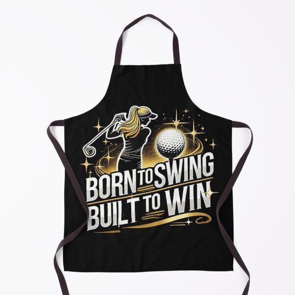 Item preview, Female Golf - Born to Swing Built to Win designed and sold by PawtopiaDesigns.