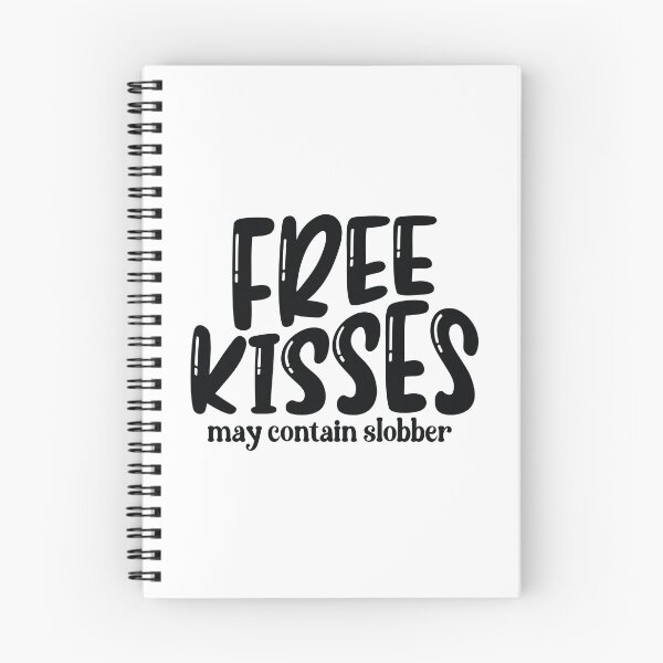 Item preview, Free Kisses, May Contain Slobber – Fun Valentine Design designed and sold by CleanDecor.