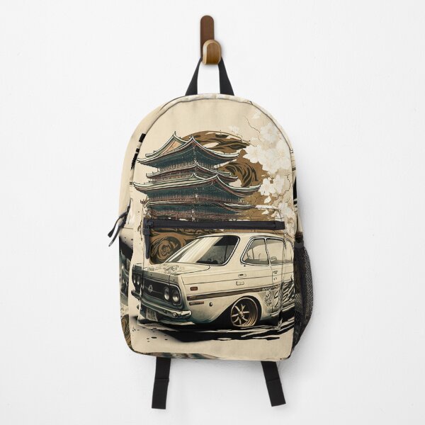 Item preview, Speed Meets Heritage: JDM Car in Ancient Japanese Style designed and sold by JonasJunqueira.