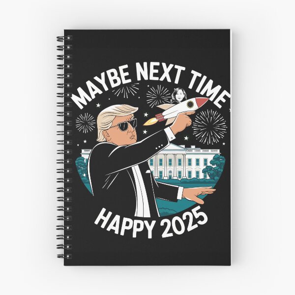 Aperçu de l'œuvre Bonne année 2025 Trump Bons moments créée et vendue par Mkx8.