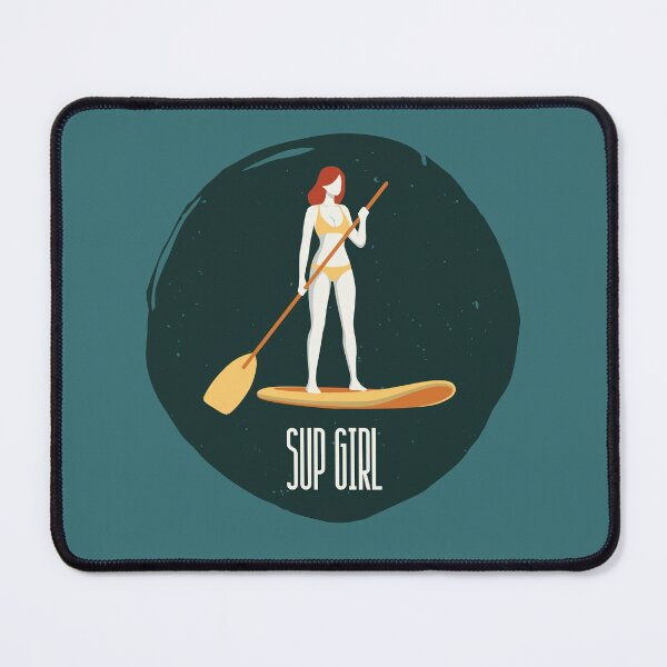 Item preview, Stand Up Paddle Board SUP Girl Retro designed and sold by RTeeSTS.