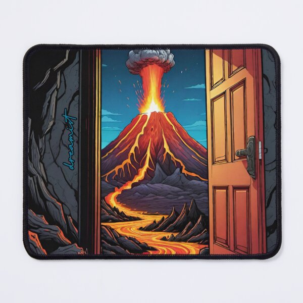 Item preview, A  door from volcano designed and sold by DreamistStore.