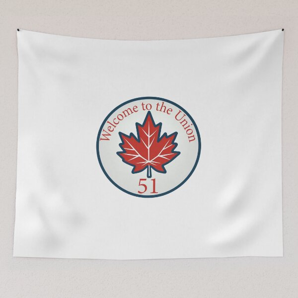 Item preview, Canada, 51, 51st state, maple leaf, USA, America, unity, trump, Canada America, MAGA designed and sold by SavageLegion.