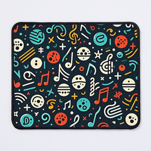 Item preview, Colorful musical pattern designed and sold by Haji  Kamora.
