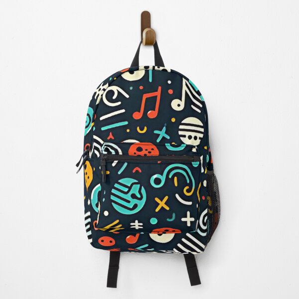 Item preview, Colorful musical pattern designed and sold by Haji Kamora.