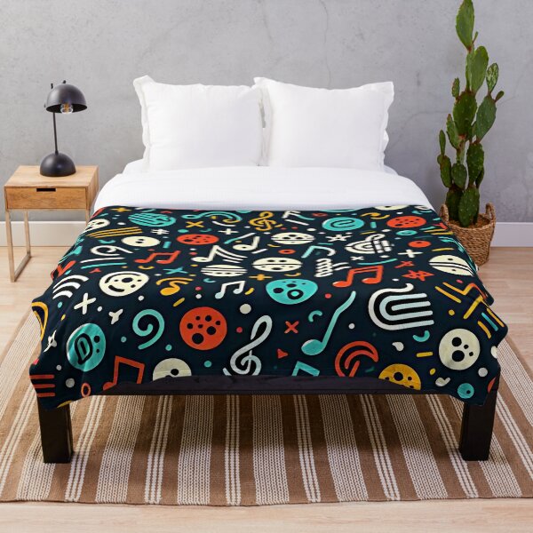 Item preview, Colorful musical pattern designed and sold by Haji  Kamora.