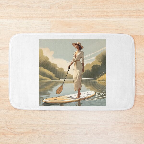 Item preview, Stand Up Paddle Board SUP Lady Retro designed and sold by RTeeSTS.