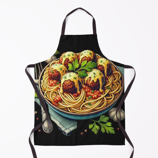 Item preview, Cheesy Spaghetti and Meatballs - Mouthwatering Food designed and sold by Desireehaz.