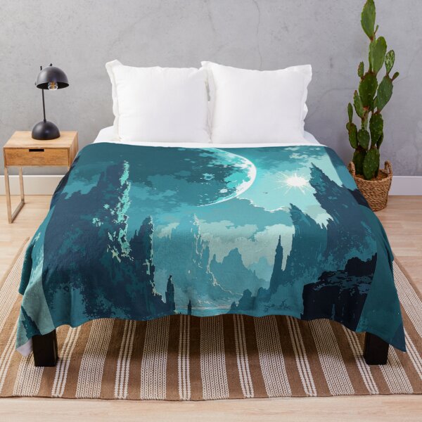 Item preview, Shimmering sunset on crystalline planet designed and sold by MadeByHaresShop.