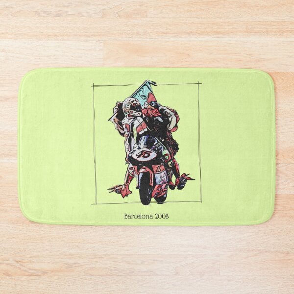 Item preview, Barcelona 2008 | Valentino Rossi’s Iconic Victory Celebration designed and sold by TeeFuel.
