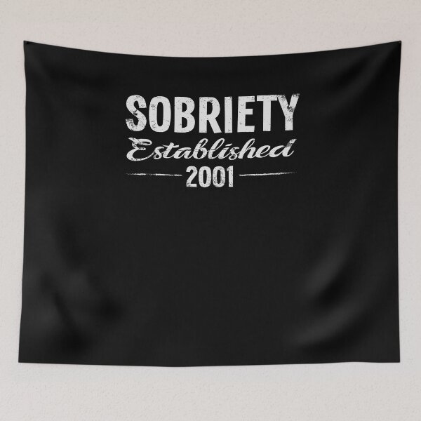 Item preview, Sobriety Est 2001 - Celebrate Sober designed and sold by theredteacup.
