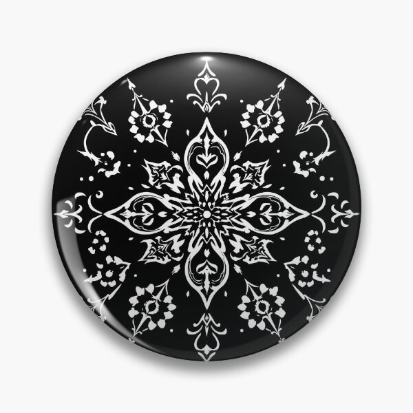 Item preview, Alien Gothic Patterns: White on Black - 17 designed and sold by AIrtastic.