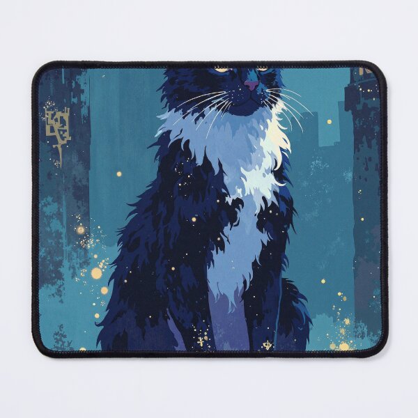 Item preview, Whispered enchantments the celestial feline designed and sold by MadeByHaresShop.