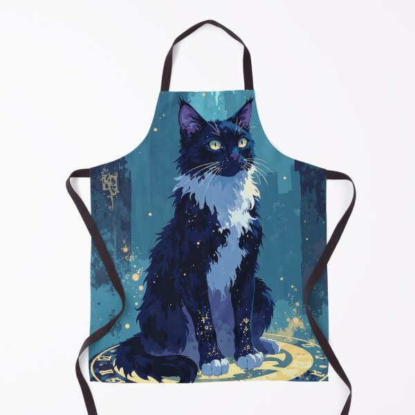 Item preview, Whispered enchantments the celestial feline designed and sold by MadeByHaresShop.