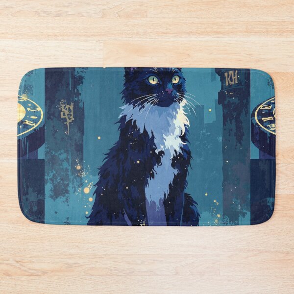 Item preview, Whispered enchantments the celestial feline designed and sold by MadeByHaresShop.