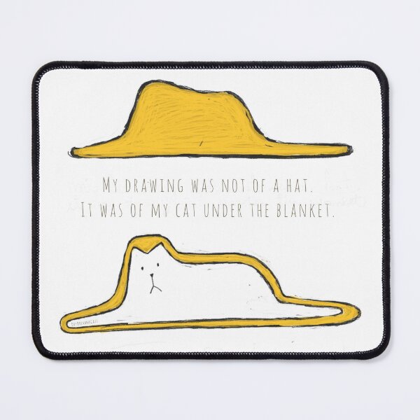Item preview, It was of my cat under the blanket designed and sold by The DayDreamer Cats .