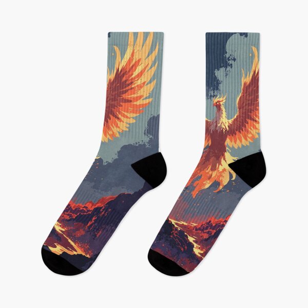 Item preview, Phoenix ascension reborn amidst ruin designed and sold by MadeByHaresShop.