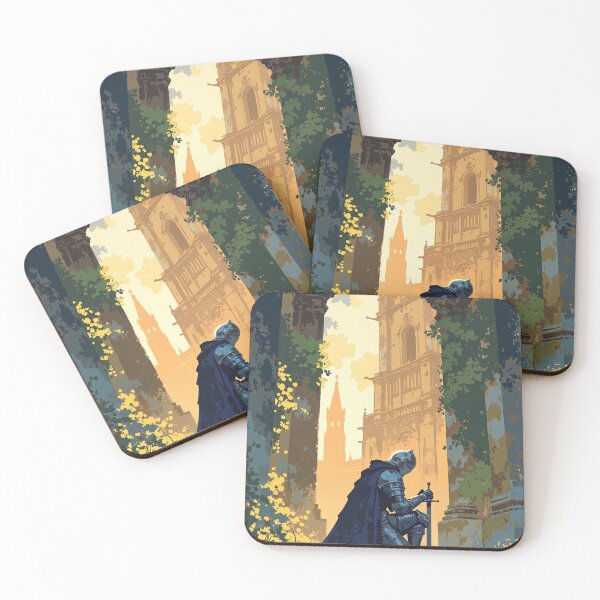 Item preview, Sunrise reverie a knights pious homage designed and sold by MadeByHaresShop.
