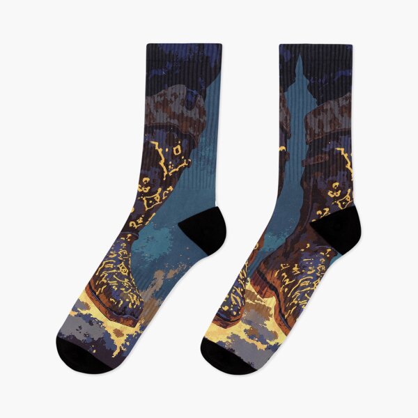 Item preview, Glowing agile footsteps ancient boots of speed designed and sold by MadeByHaresShop.