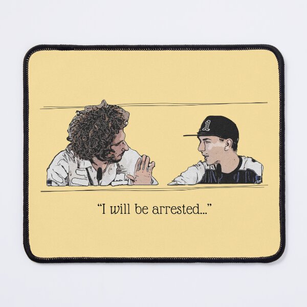 Item preview, I Will Be Arrested… | Iconic MotoGP Moment with Marco Simoncelli and Jorge Lorenzo designed and sold by TeeFuel.