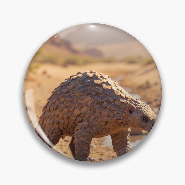 Item preview, Desert pangolin resilience designed and sold by MadeByHaresShop.