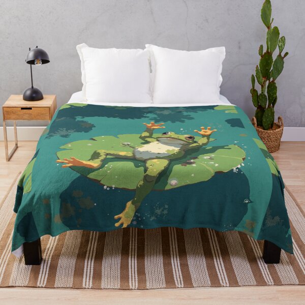 Item preview, Frolicking frog a symphony of joy in the designed and sold by MadeByHaresShop.