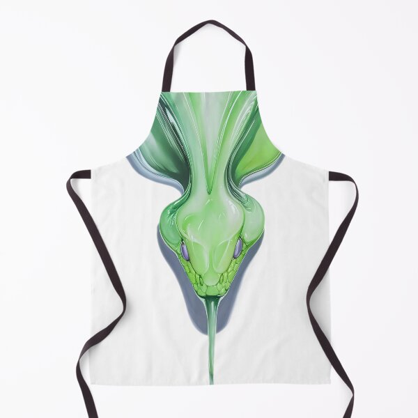 Item preview, Abstract Green Snake Fluid Design designed and sold by ZetaDream.