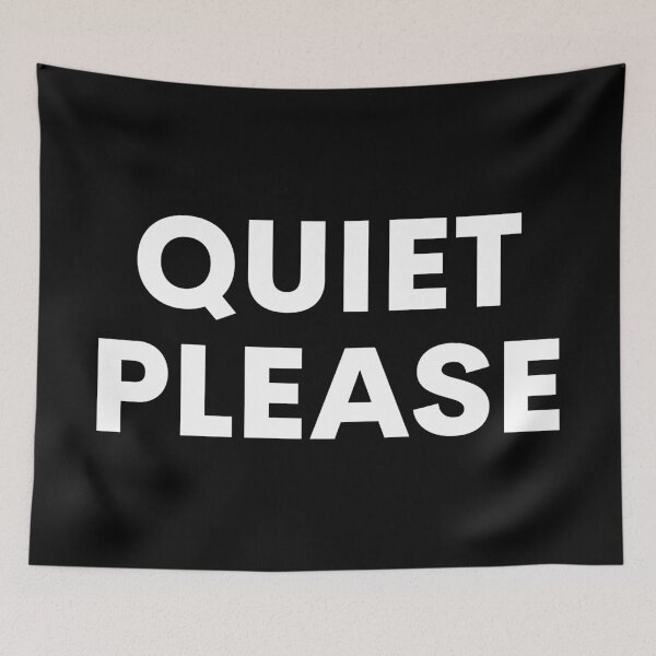 Item preview, Quiet Please designed and sold by teesaurus.