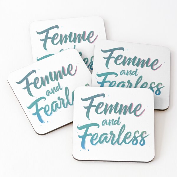 Item preview, femme and fearless  designed and sold by Ismartista.