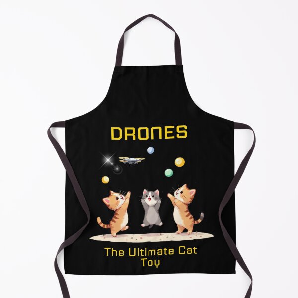 Item preview, Drones and Kittens designed and sold by Crazy Before Cats.