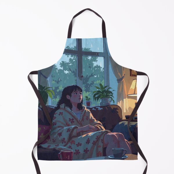 Item preview, Comforting solitude rainy afternoon reflections designed and sold by ShroomForge.