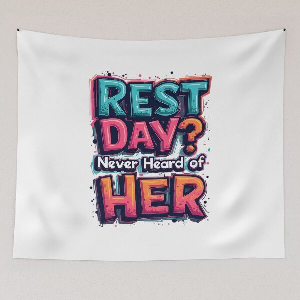 Item preview, rest day ?  designed and sold by Ismartista.